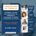 Curso Comunicação no Trabalho é lançado por profissionais. Imagem: Divulgação