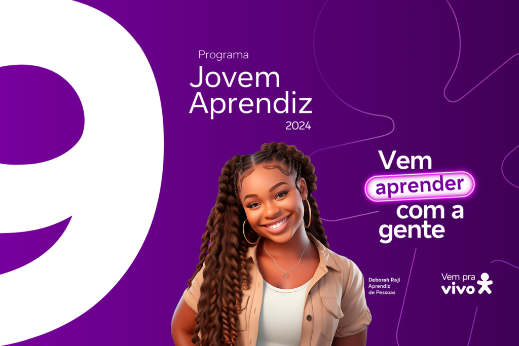 Programa Jovem Aprendiz Vivo: 250 vagas abertas! Imagem: Divulgação