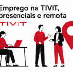 Vagas de emprego na TIVIT para Auxiliar Administrativo e Analista de Redes JR (RJ e SP), além de remotas para Consultor SAP e Assistente de TI (PcD)